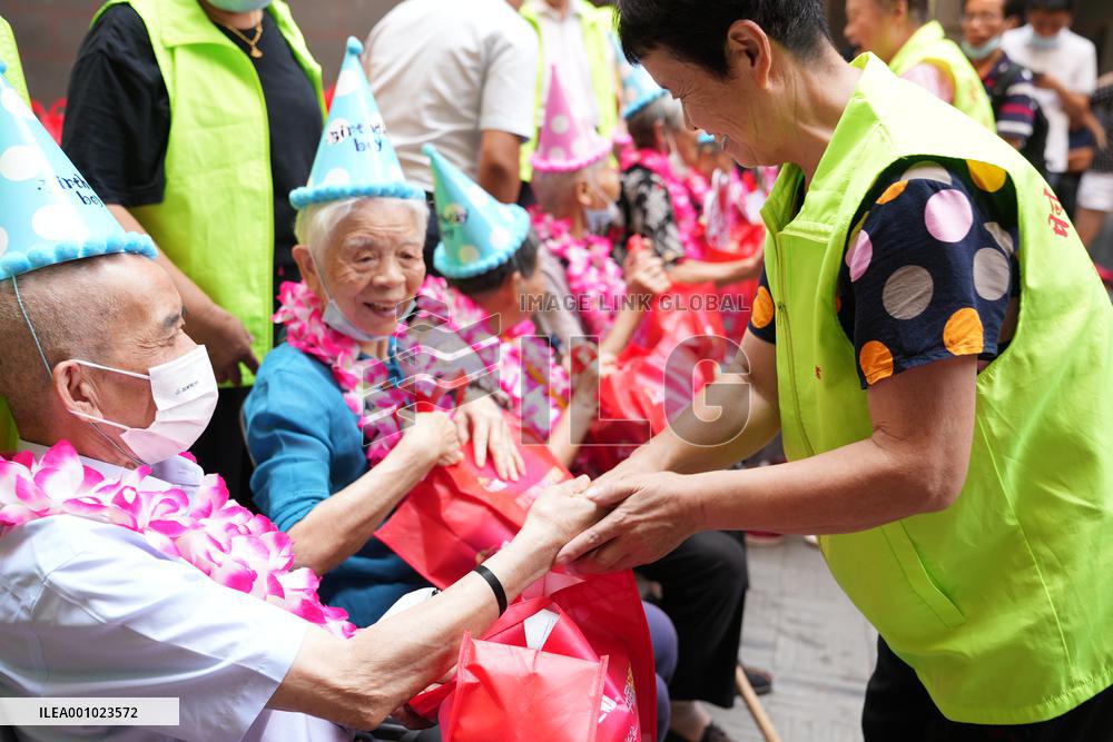 CHINA-JIANGXI-NANCHANG-SENIOR RESIDENTS-VOLUNTARY SERVICE (CN)