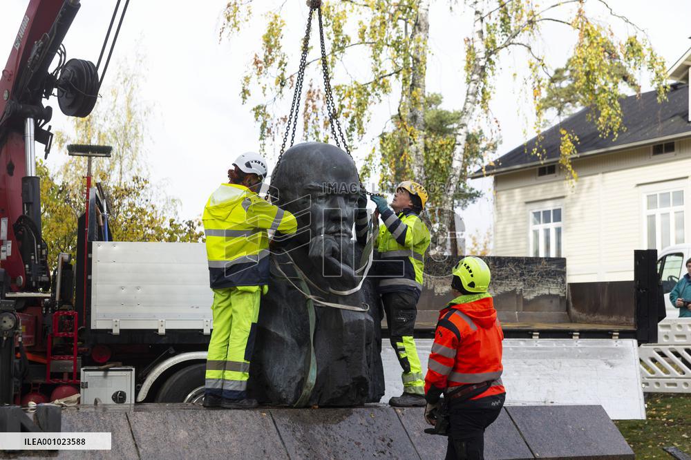 Finland's last Lenin monument removed