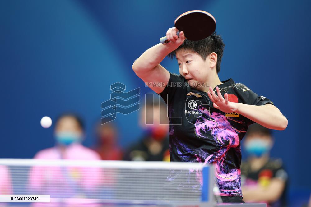 (SP)CHINA-CHENGDU-TABLE TENNIS-ITTF WORLD TEAM CHAMPIONSHIPS FINALS-WOMEN'S TEAMS (CN)