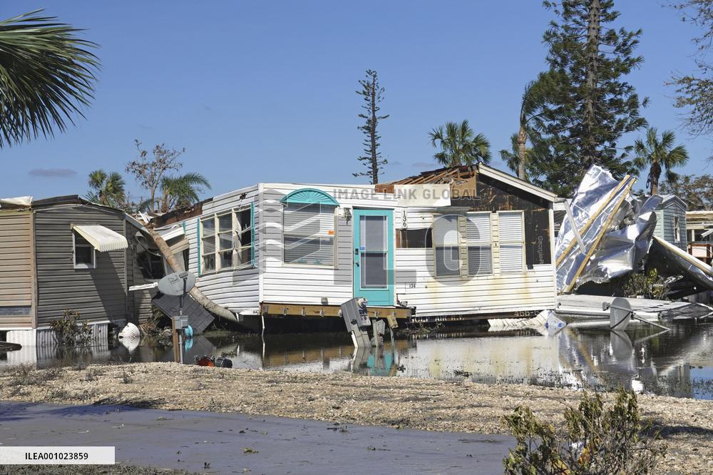 Aftermath of Hurricane Ian