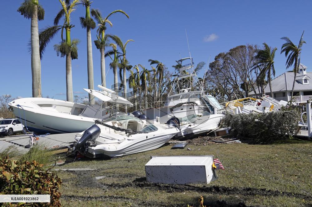 Aftermath of Hurricane Ian