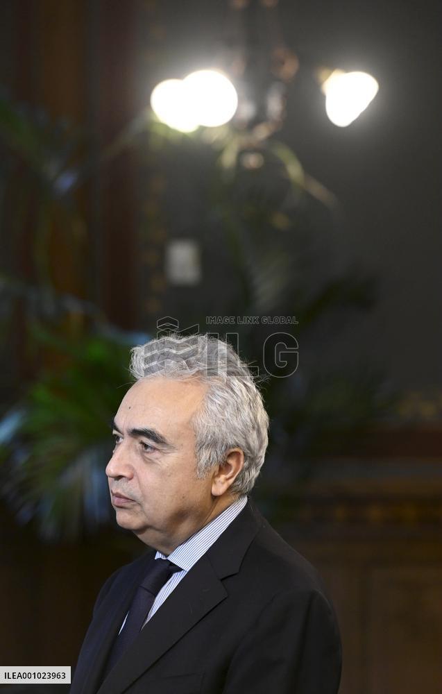 IEA head Fatih Birol visits Helsinki