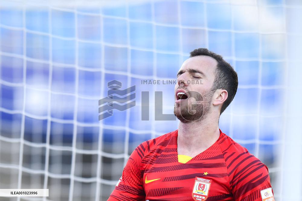 (SP)CHINA-CHANGCHUN-FOOTBALL-CSL-CHANGCHUN YATAI VS GUANGZHOU (CN)