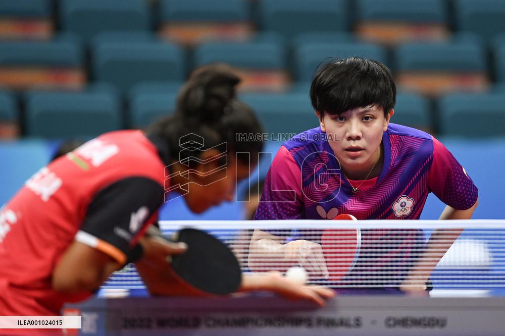 (SP)CHINA-CHENGDU-TABLE TENNIS-ITTF WORLD TEAM CHAMPIONSHIPS FINALS-WOMEN'S TEAM-ROUND OF 16 (CN)