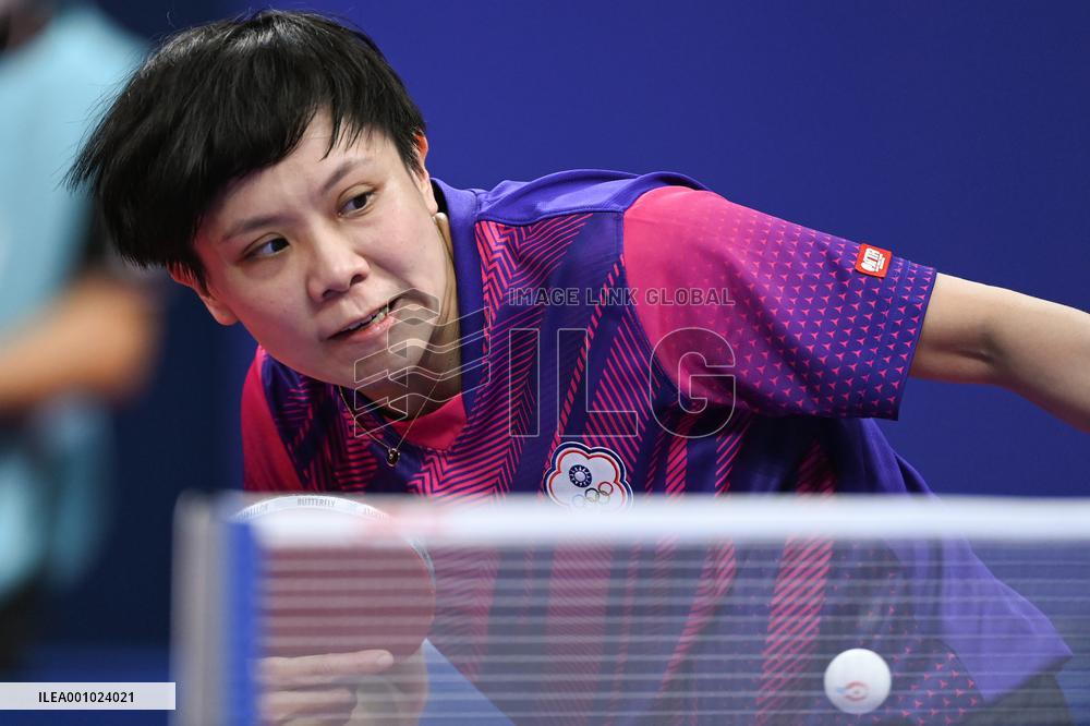 (SP)CHINA-CHENGDU-TABLE TENNIS-ITTF WORLD TEAM CHAMPIONSHIPS FINALS-WOMEN'S TEAM-ROUND OF 16 (CN)