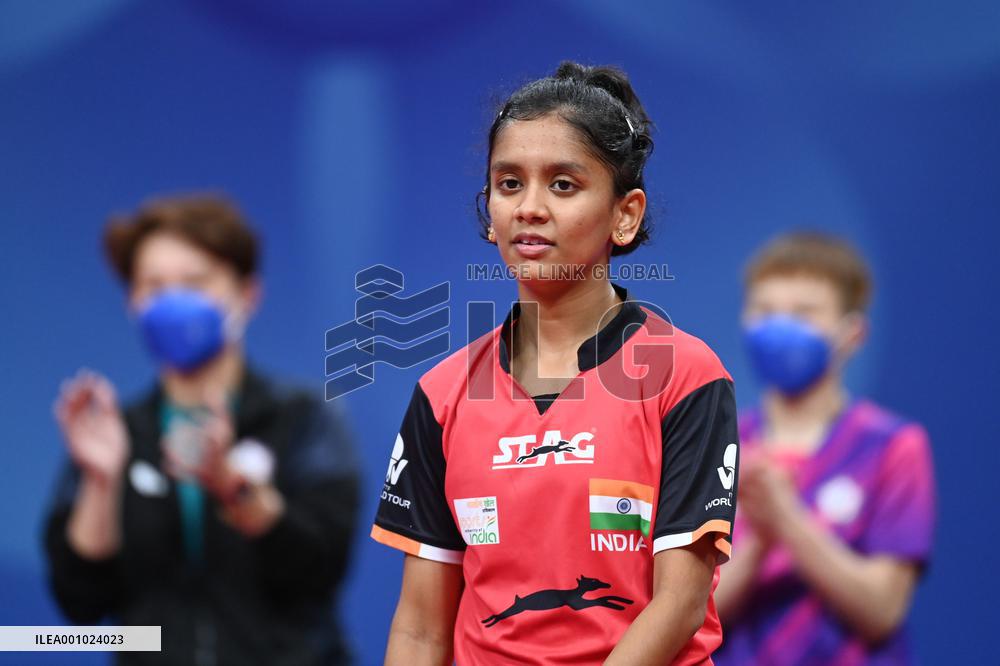 (SP)CHINA-CHENGDU-TABLE TENNIS-ITTF WORLD TEAM CHAMPIONSHIPS FINALS-WOMEN'S TEAM-ROUND OF 16 (CN)