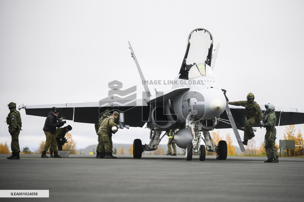 Ruska 22 exercise of the Finnish Air Force