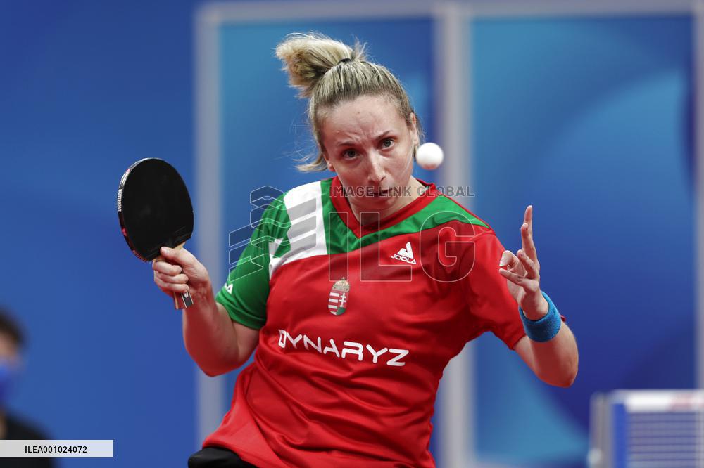(SP)CHINA-CHENGDU-TABLE TENNIS-ITTF WORLD TEAM CHAMPIONSHIPS FINALS-WOMEN'S TEAM-ROUND OF 16 (CN)