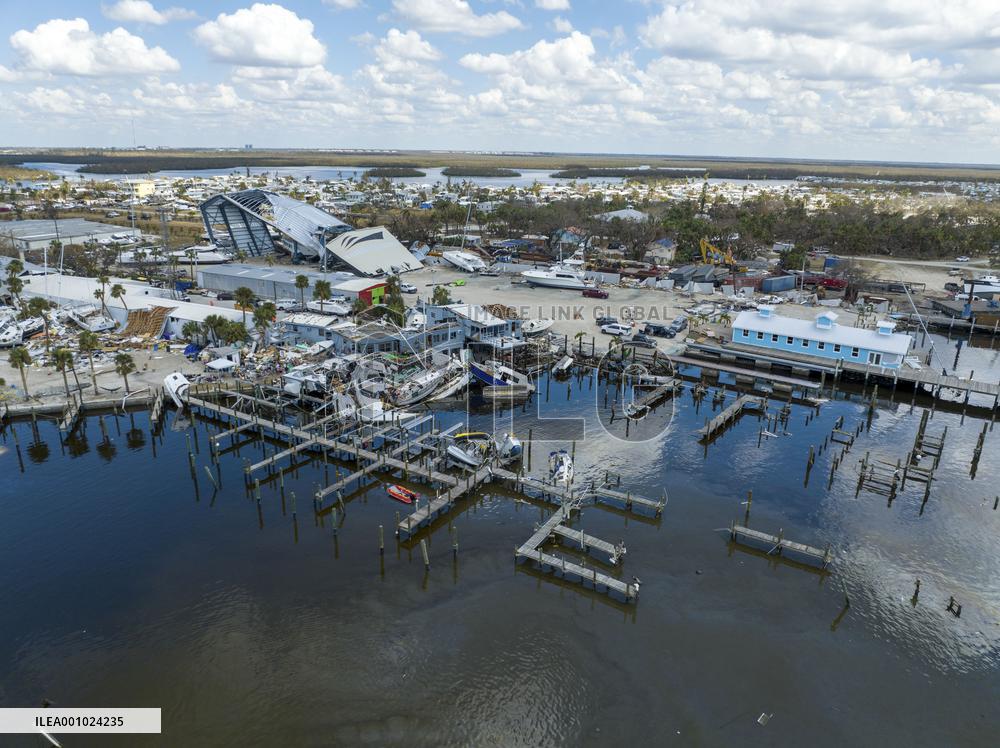 U.S.-FLORIDA-FORT MYERS-HURRICANE IAN-AFTERMATH