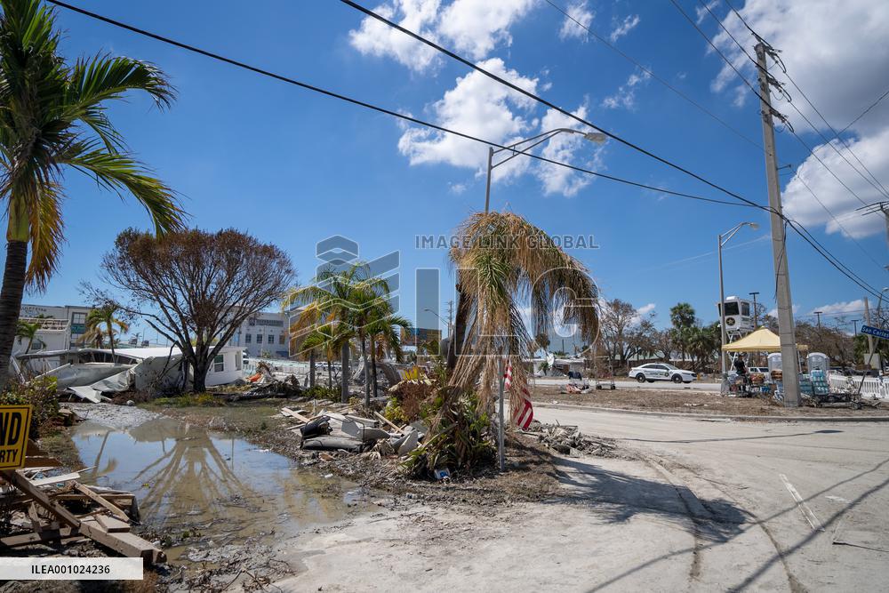 U.S.-FLORIDA-FORT MYERS-HURRICANE IAN-AFTERMATH