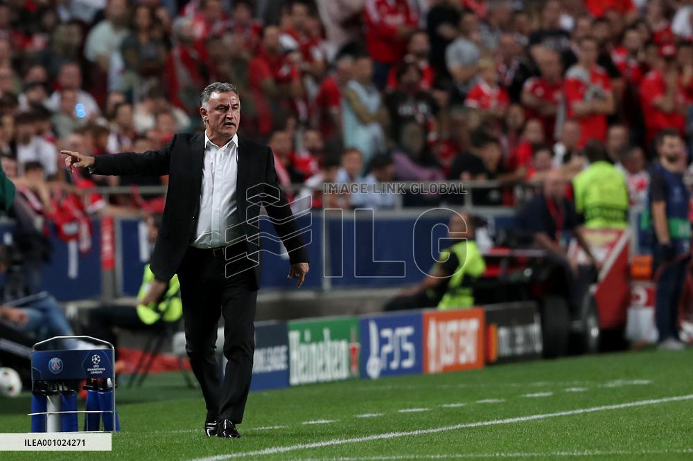 (SP)PORTUGAL-LISBON-FOOTBALL-UEFA CHAMPIONS LEAGUE-GROUP H-SL BENFICA VS PSG