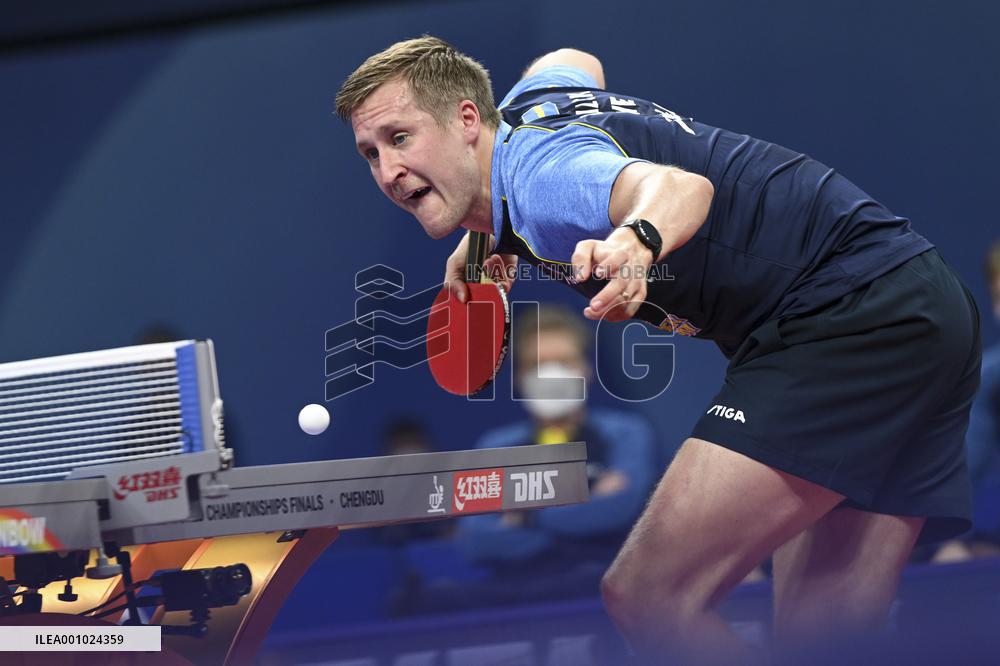 (SP)CHINA-CHENGDU-TABLE TENNIS-ITTF WORLD TEAM CHAMPIONSHIPS FINALS-MEN'S TEAM-ROUND OF 16 (CN)
