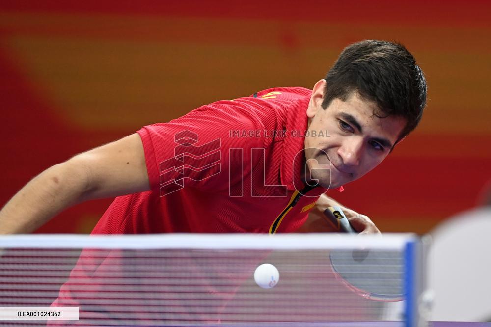 (SP)CHINA-CHENGDU-TABLE TENNIS-ITTF WORLD TEAM CHAMPIONSHIPS FINALS-MEN'S TEAM-ROUND OF 16 (CN)