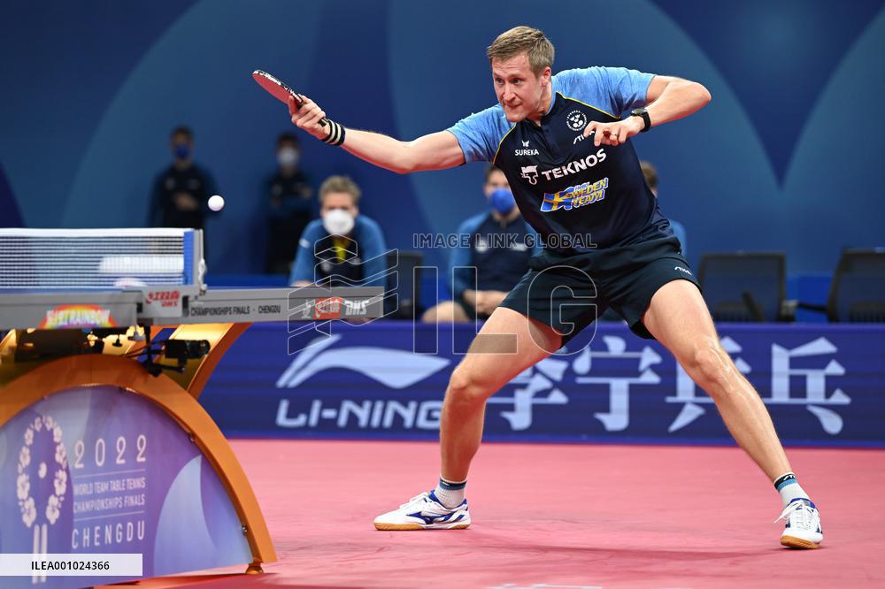 (SP)CHINA-CHENGDU-TABLE TENNIS-ITTF WORLD TEAM CHAMPIONSHIPS FINALS-MEN'S TEAM-ROUND OF 16 (CN)
