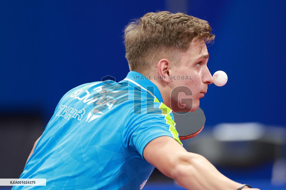 (SP)CHINA-CHENGDU-TABLE TENNIS-ITTF WORLD TEAM CHAMPIONSHIPS FINALS-MEN'S TEAM-ROUND OF 16 (CN)