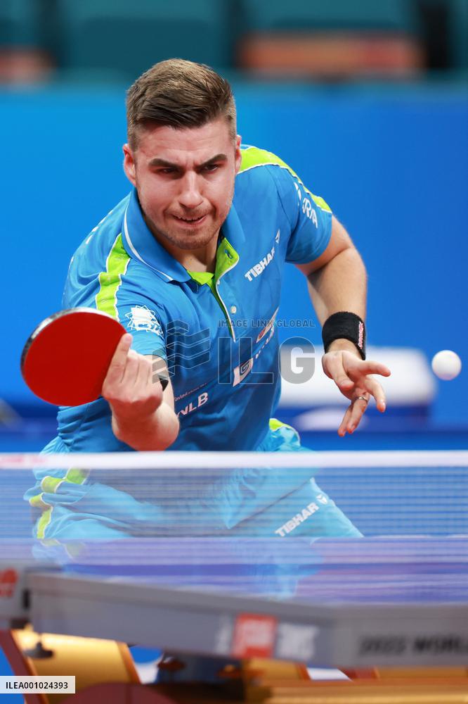 (SP)CHINA-CHENGDU-TABLE TENNIS-ITTF WORLD TEAM CHAMPIONSHIPS FINALS-MEN'S TEAM-ROUND OF 16 (CN)