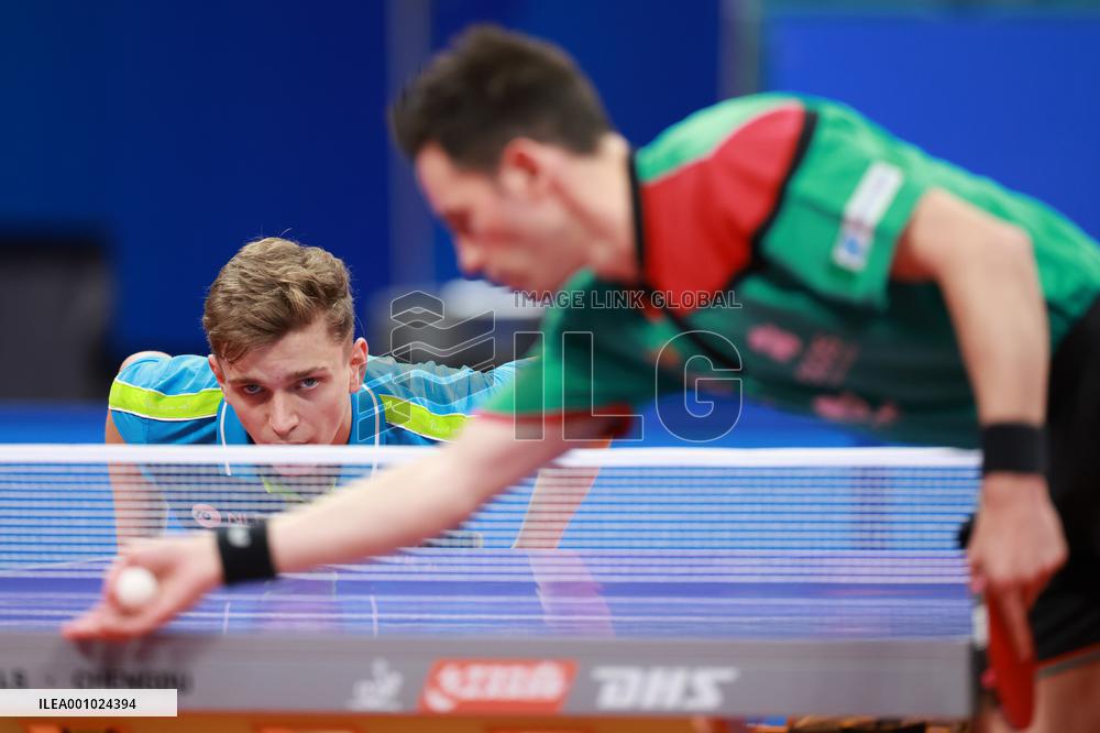 (SP)CHINA-CHENGDU-TABLE TENNIS-ITTF WORLD TEAM CHAMPIONSHIPS FINALS-MEN'S TEAM-ROUND OF 16 (CN)