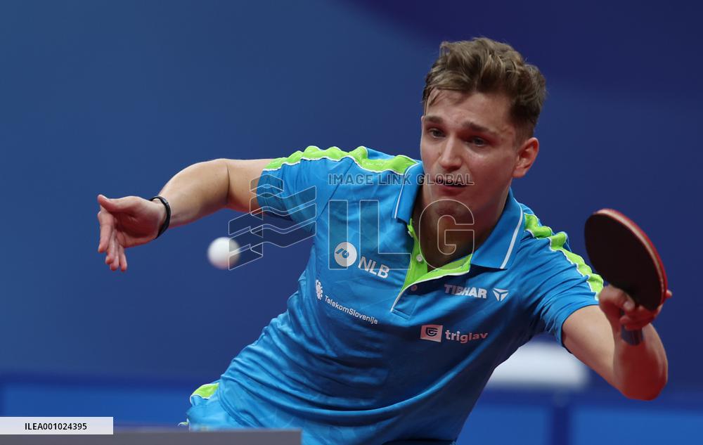 (SP)CHINA-CHENGDU-TABLE TENNIS-ITTF WORLD TEAM CHAMPIONSHIPS FINALS-MEN'S TEAM-ROUND OF 16 (CN)