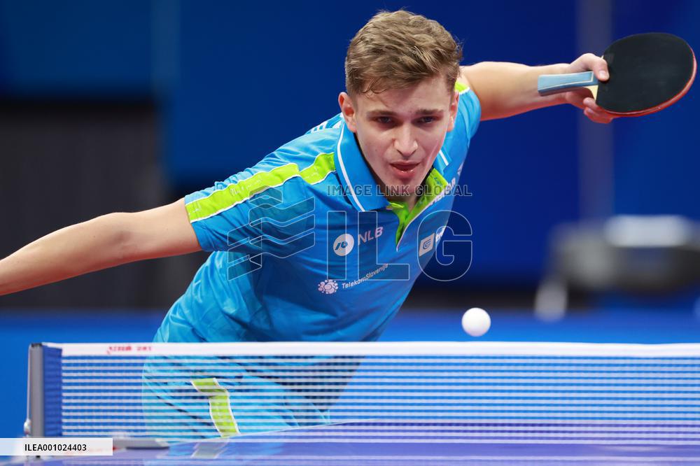 (SP)CHINA-CHENGDU-TABLE TENNIS-ITTF WORLD TEAM CHAMPIONSHIPS FINALS-MEN'S TEAM-ROUND OF 16 (CN)