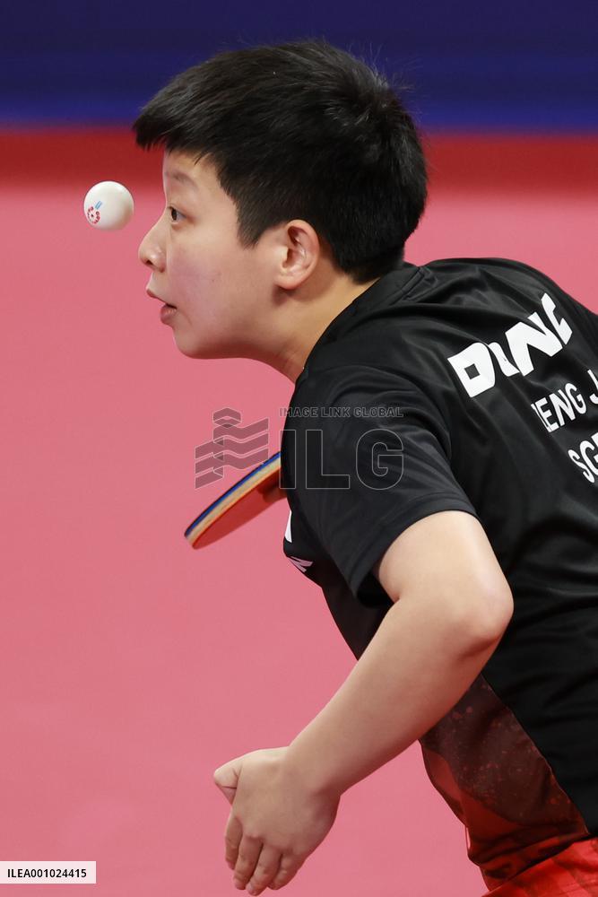 (SP)CHINA-CHENGDU-TABLE TENNIS-ITTF WORLD TEAM CHAMPIONSHIPS FINALS-WOMEN'S TEAMS-QUARTERFINALS (CN)