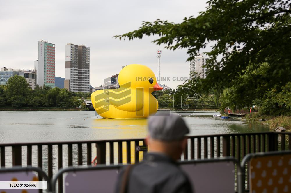 SOUTH KOREA-SEOUL-RUBBER DUCK