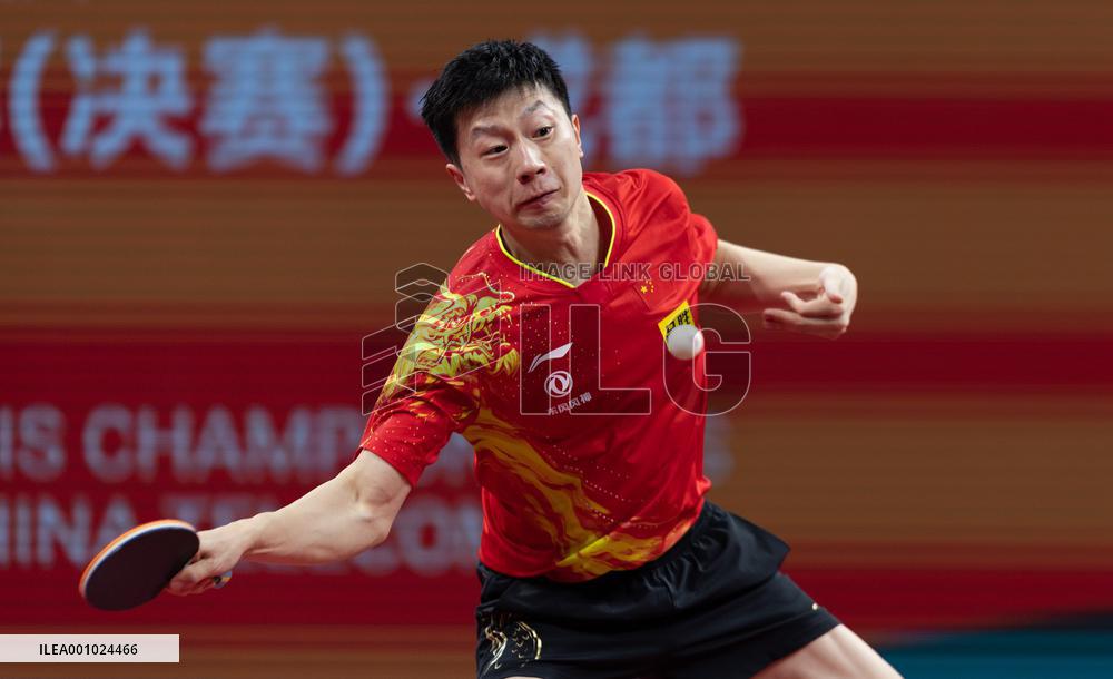 (SP)CHINA-CHENGDU-TABLE TENNIS-ITTF WORLD TEAM CHAMPIONSHIPS FINALS-MEN'S TEAM-ROUND OF 16 (CN)