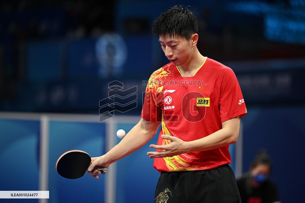 (SP)CHINA-CHENGDU-TABLE TENNIS-ITTF WORLD TEAM CHAMPIONSHIPS FINALS-MEN'S TEAM-ROUND OF 16 (CN)