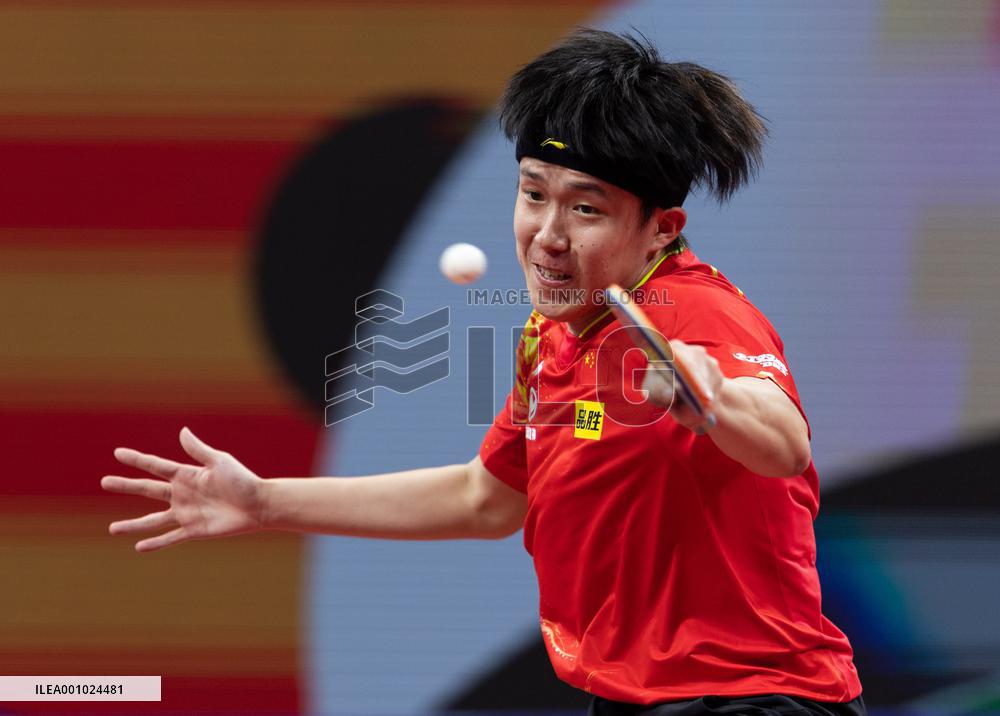 (SP)CHINA-CHENGDU-TABLE TENNIS-ITTF WORLD TEAM CHAMPIONSHIPS FINALS-MEN'S TEAM-ROUND OF 16 (CN)