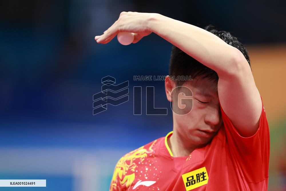 (SP)CHINA-CHENGDU-TABLE TENNIS-ITTF WORLD TEAM CHAMPIONSHIPS FINALS-MEN'S TEAM-ROUND OF 16 (CN)