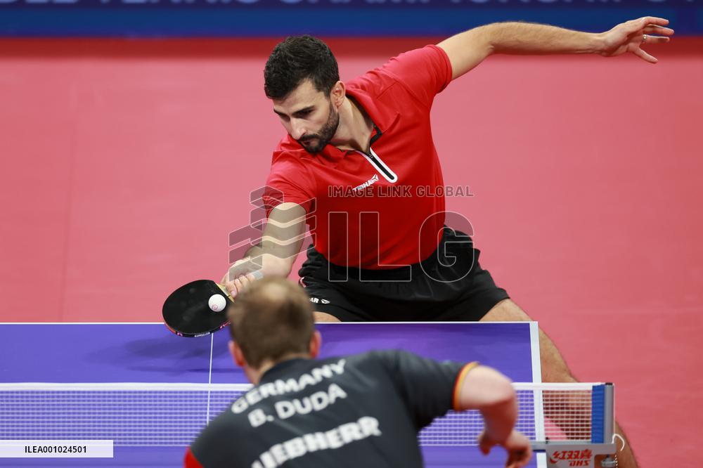 (SP)CHINA-CHENGDU-TABLE TENNIS-ITTF WORLD TEAM CHAMPIONSHIPS FINALS-MEN'S TEAM-ROUND OF 16 (CN)