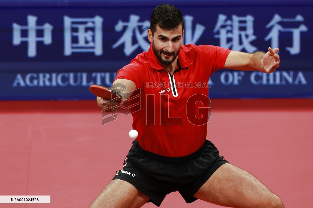 (SP)CHINA-CHENGDU-TABLE TENNIS-ITTF WORLD TEAM CHAMPIONSHIPS FINALS-MEN'S TEAM-ROUND OF 16 (CN)