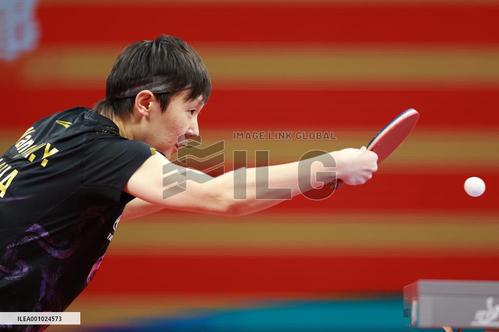 (SP)CHINA-CHENGDU-TABLE TENNIS-ITTF WORLD TEAM CHAMPIONSHIPS FINALS-WOMEN'S TEAM-QUARTERFINALS (CN)