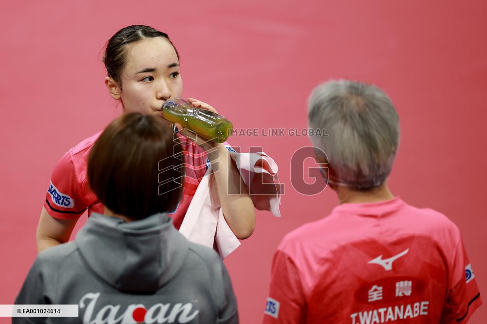 (SP)CHINA-CHENGDU-TABLE TENNIS-ITTF WORLD TEAM CHAMPIONSHIPS FINALS-WOMEN'S TEAM-QUARTERFINALS (CN)