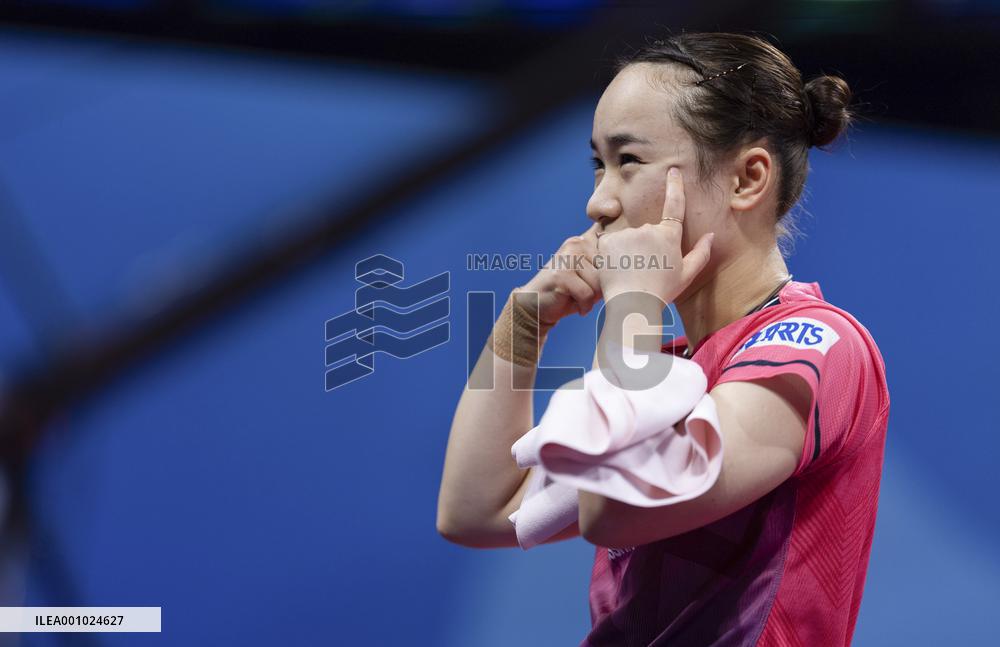 (SP)CHINA-CHENGDU-TABLE TENNIS-ITTF WORLD TEAM CHAMPIONSHIPS FINALS-WOMEN'S TEAM-QUARTERFINALS (CN)