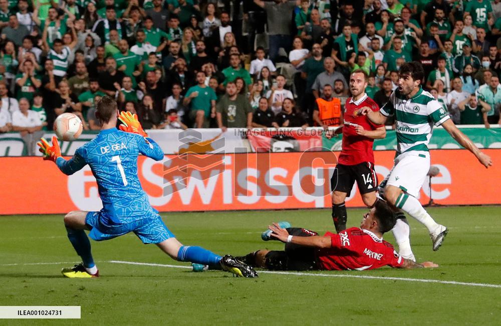 (SP)CYPRUS-NICOSIA-FOOTBALL-UEFA EUROPA LEAGUE-OMONIA NICOSIA VS MANCHESTER UNITED