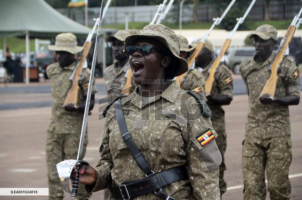 UGANDA-KAMPALA-INDEPENDENCE CELEBRATIONS-PARADE REHEARSAL