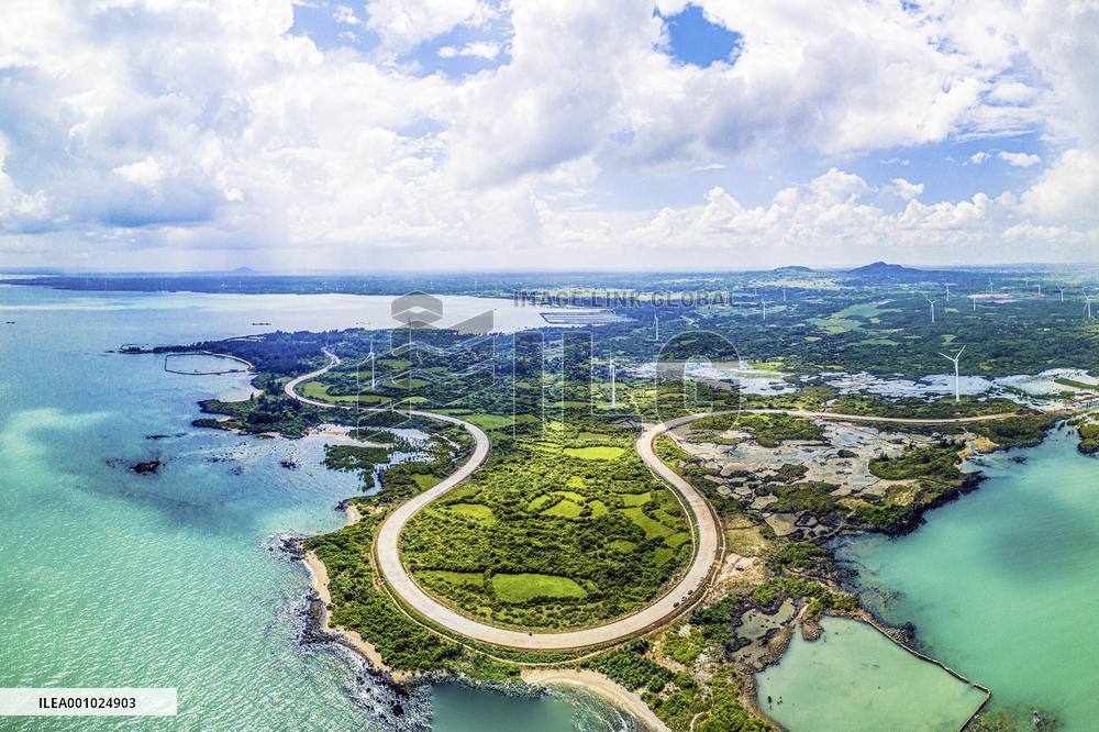 CHINA-HAINAN-SCENIC COASTAL HIGHWAY-CONSTRUCTION (CN)