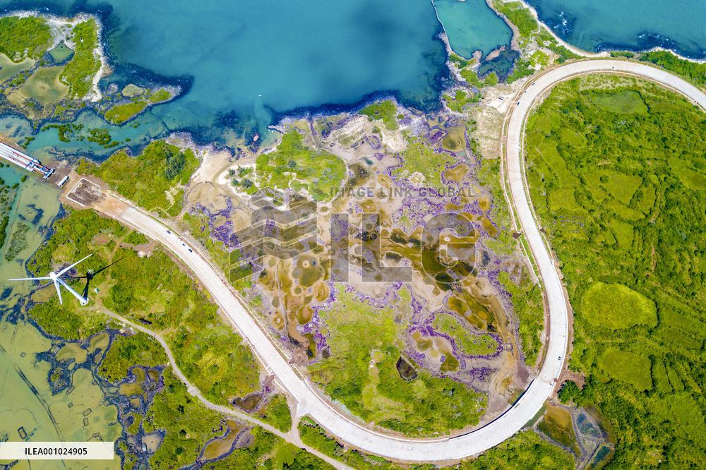 CHINA-HAINAN-SCENIC COASTAL HIGHWAY-CONSTRUCTION (CN)