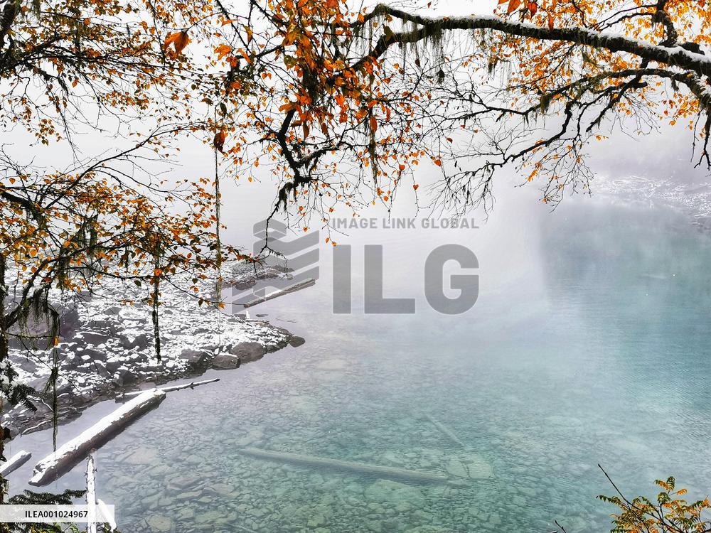CHINA-SICHUAN-JIUZHAIGOU-SNOW SCENERY (CN)