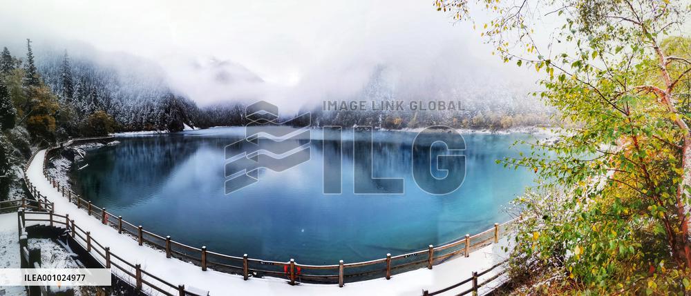 CHINA-SICHUAN-JIUZHAIGOU-SNOW SCENERY (CN)