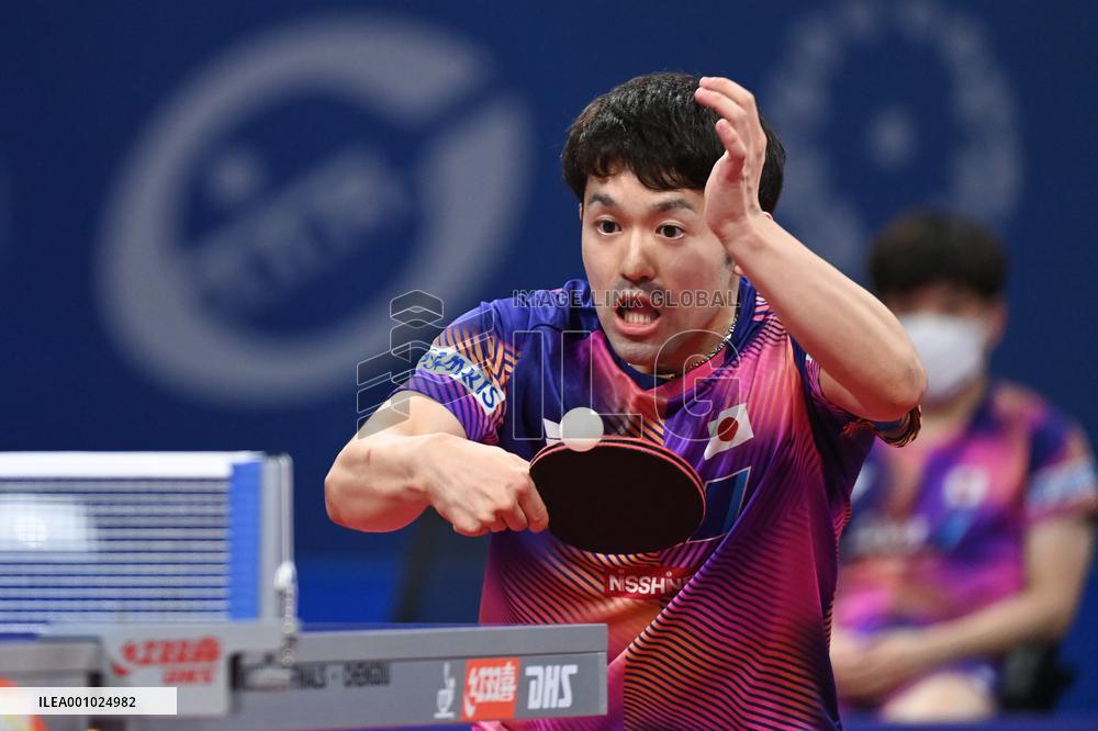 (SP)CHINA-CHENGDU-TABLE TENNIS-ITTF WORLD TEAM CHAMPIONSHIPS FINALS-MEN'S TEAM-QUARTERFINALS-JPN VS PRT (CN)