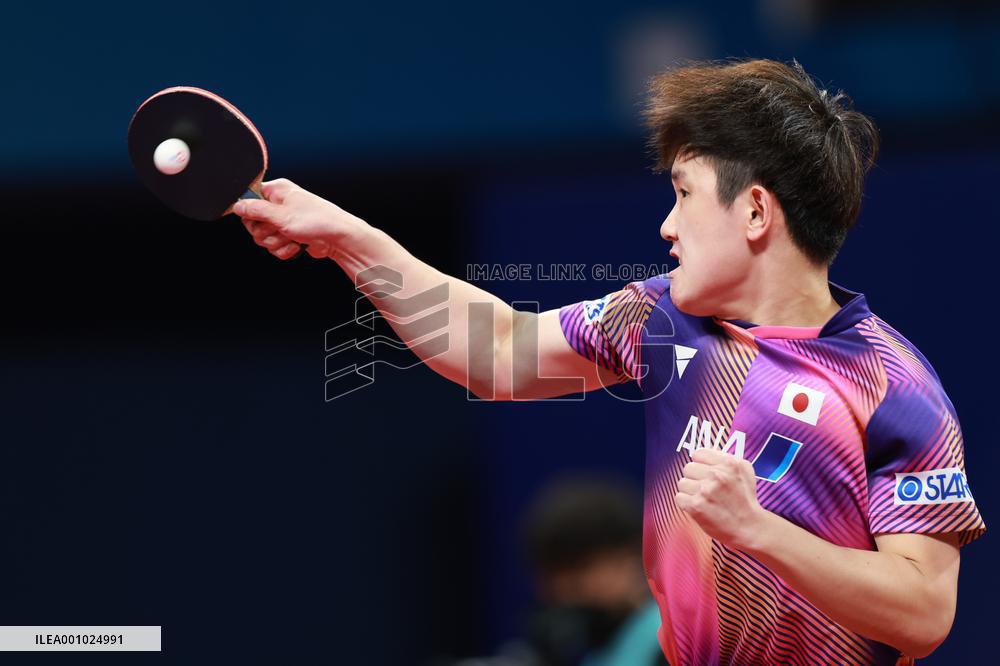 (SP)CHINA-CHENGDU-TABLE TENNIS-ITTF WORLD TEAM CHAMPIONSHIPS FINALS-MEN'S TEAM-QUARTERFINALS-JPN VS PRT (CN)