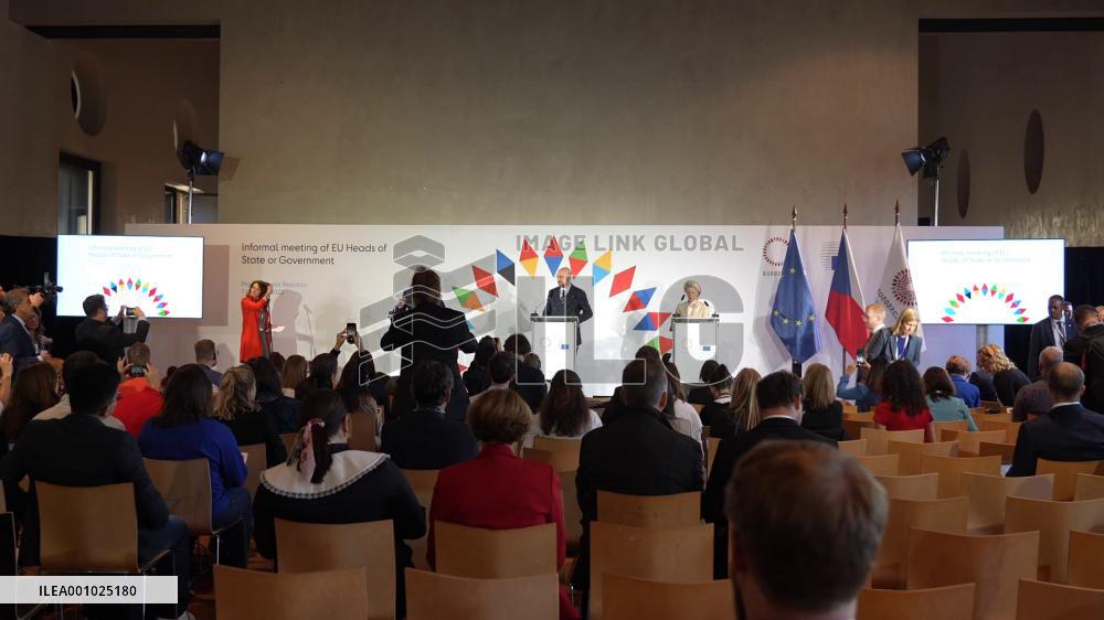 EU leaders pledge to further coordinate energy policies at Prague meeting