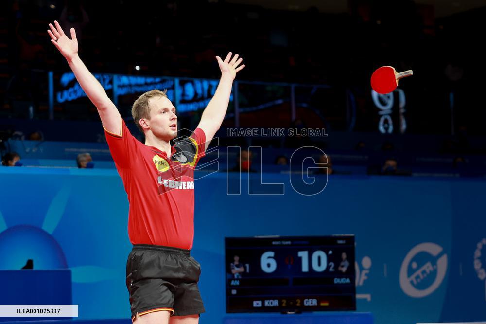 (SP)CHINACHENGDUTABLE TENNISITTF WORLD TEAM CHAMPIONSHIPS FINALSMEN'S TEAMSSEMIFINALS (CN
