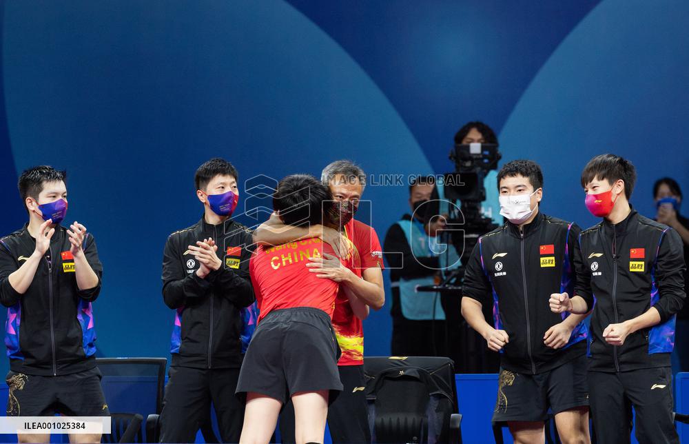 (SP)CHINA-CHENGDU-TABLE TENNIS-ITTF WORLD TEAM CHAMPIONSHIPS FINALS-MEN'S TEAMS-SEMIFINALS (CN)