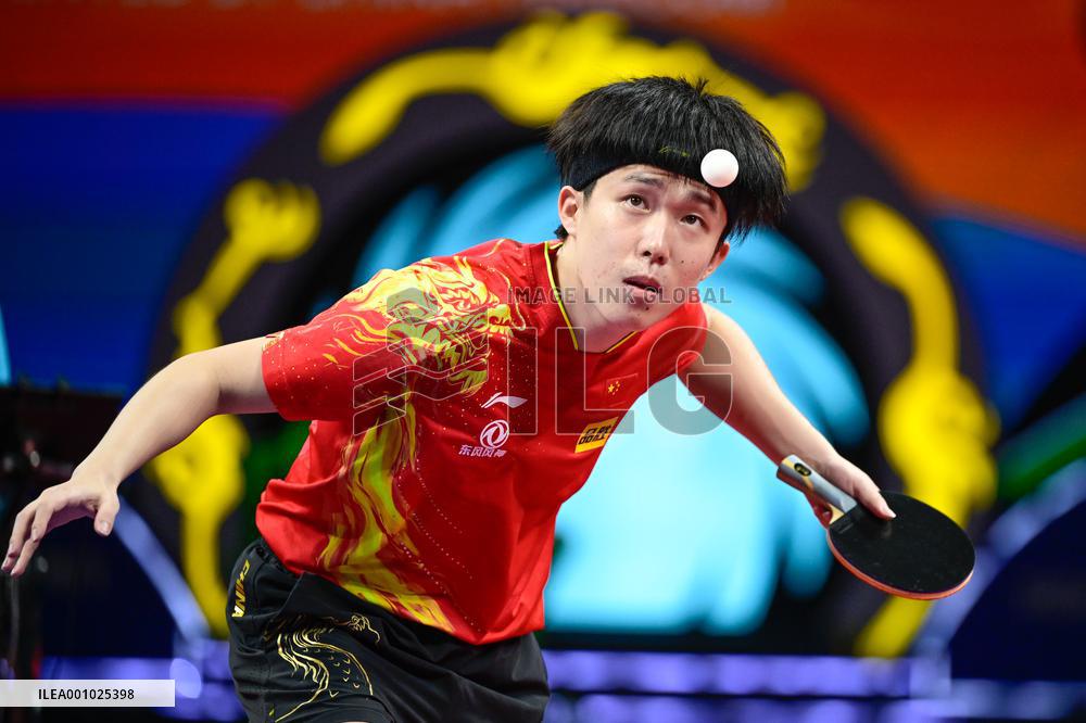 (SP)CHINA-CHENGDU-TABLE TENNIS-ITTF WORLD TEAM CHAMPIONSHIPS FINALS-MEN'S TEAMS-SEMIFINALS (CN)