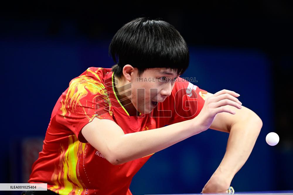 (SP)CHINA-CHENGDU-TABLE TENNIS-ITTF WORLD TEAM CHAMPIONSHIPS FINALS-MEN'S TEAMS-SEMIFINALS (CN)