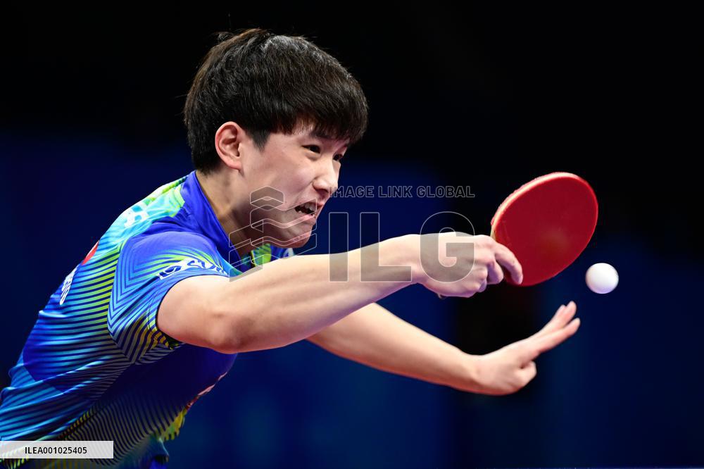 (SP)CHINA-CHENGDU-TABLE TENNIS-ITTF WORLD TEAM CHAMPIONSHIPS FINALS-MEN'S TEAMS-SEMIFINALS (CN)