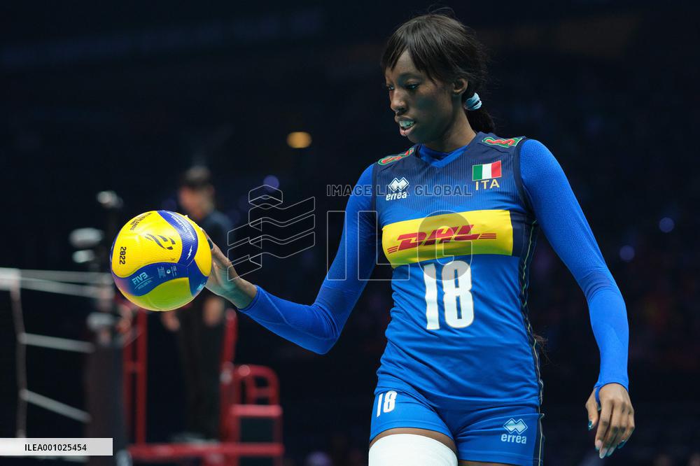 (SP)THE NETHERLANDS-ROTTERDAM-VOLLEYBALL-WOMEN'S WORLD CHAMPIONSHIP-CHINA VS ITALY