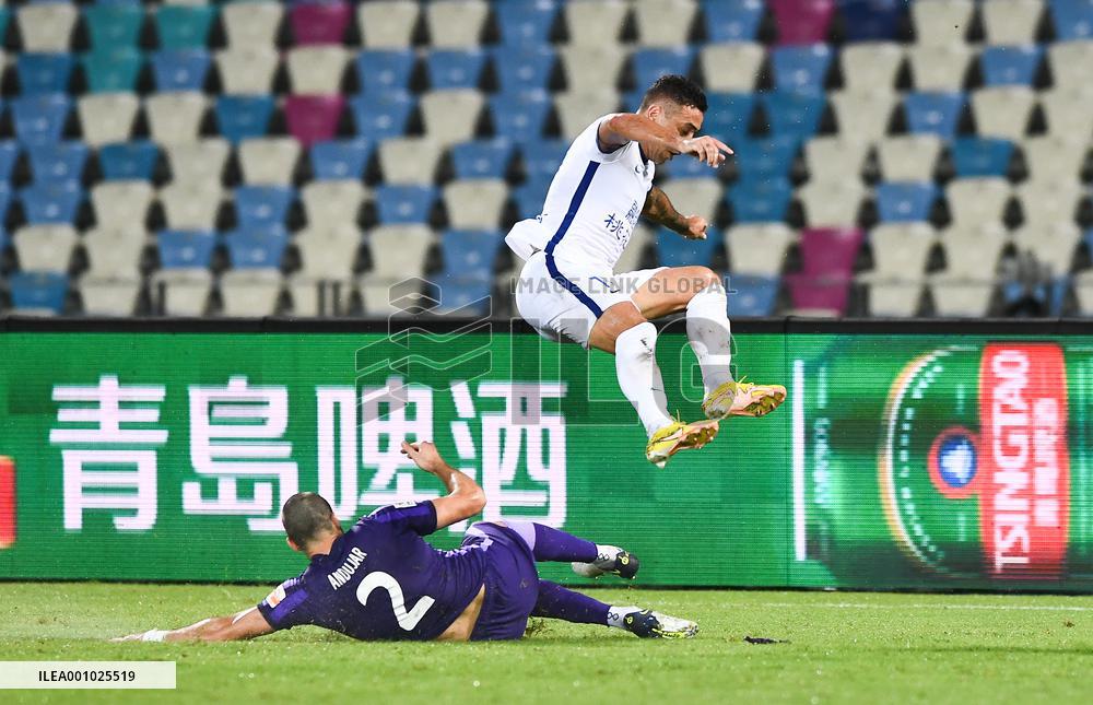 (SP)CHINA-HAIKOU-FOOTBALL-CSL-WUHAN THREE TOWNS VS TIANJIN JINMEN TIGERS(CN)